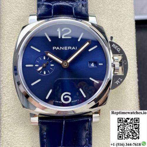 Panerai Luminor Due Pam01274 Vs Factory Blue Dial-Rep Time Watches