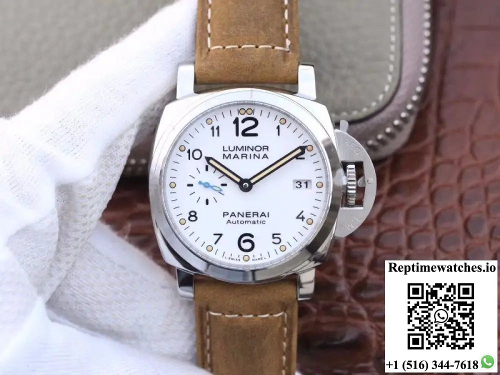 Panerai Luminor Marina 1950 PAM 1499 44MM VS Factory White Dial - Watches