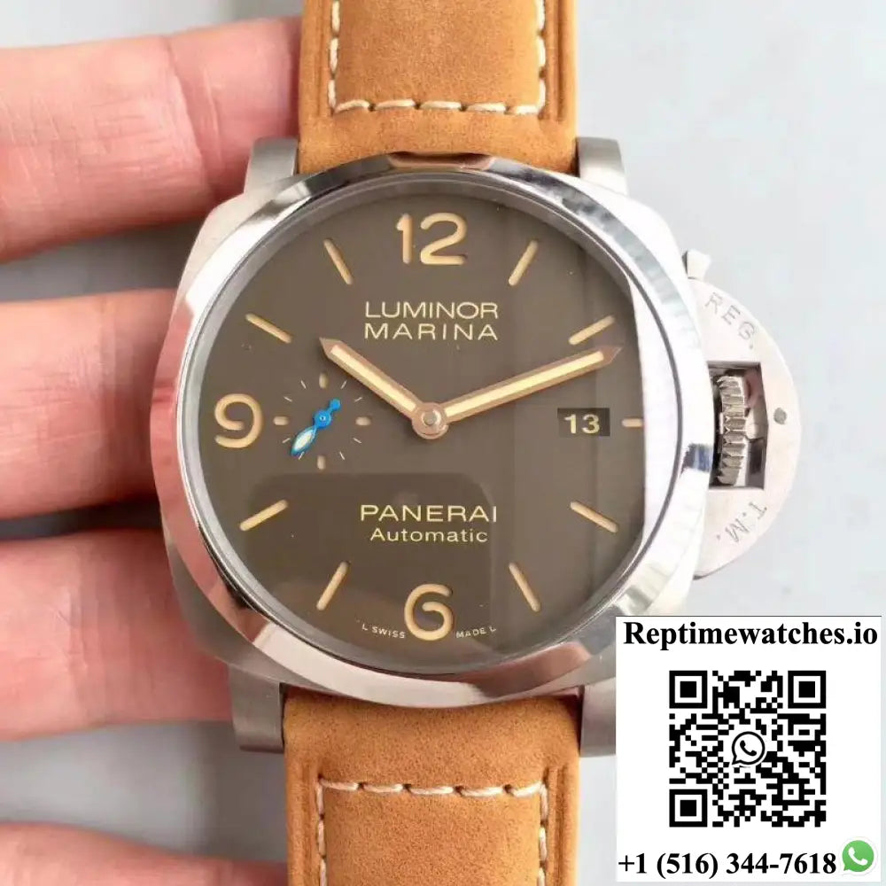 Panerai Luminor Marina 1950 PAM1351 ZF Factory Brown Dial - Watches
