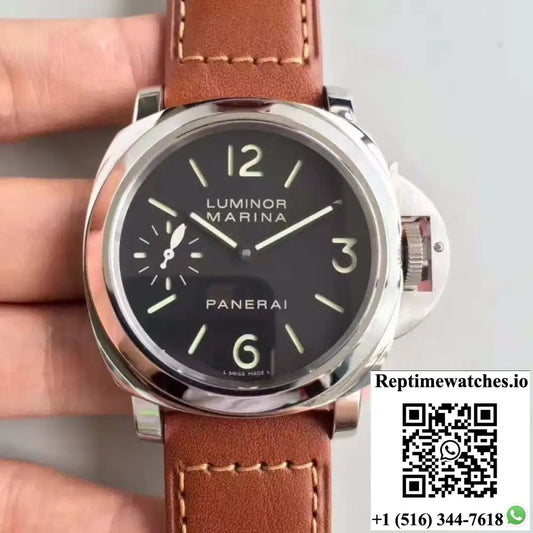 Panerai Luminor Marina PAM 111 Noob Factory Black Dial - Watches