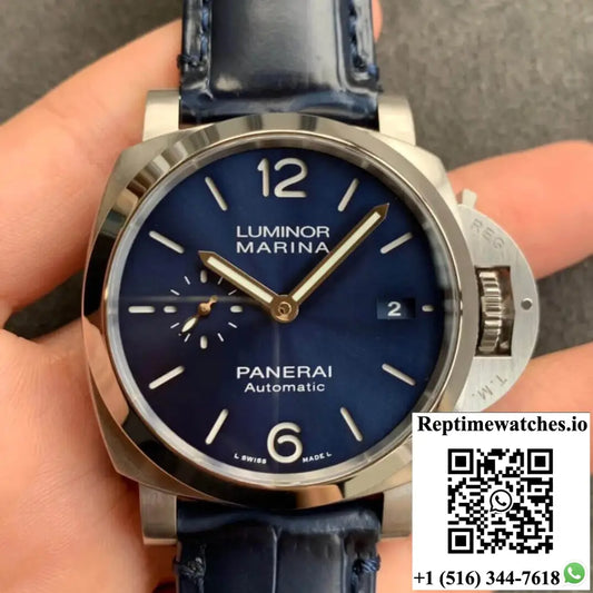 Panerai Luminor PAM01393 VS Factory Blue Dial - Watches