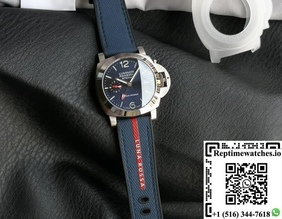 Panerai Luminor Pam01404 Vs Factory Blue Dial-Rep Time Watches