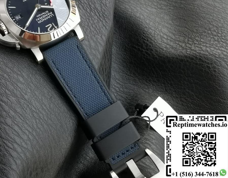Panerai Luminor Pam01404 Vs Factory Blue Dial-Rep Time Watches