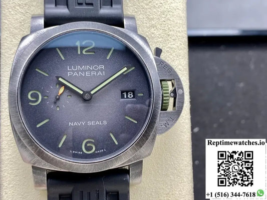 Panerai Luminor PAM01412 VS Factory Rubber Strap