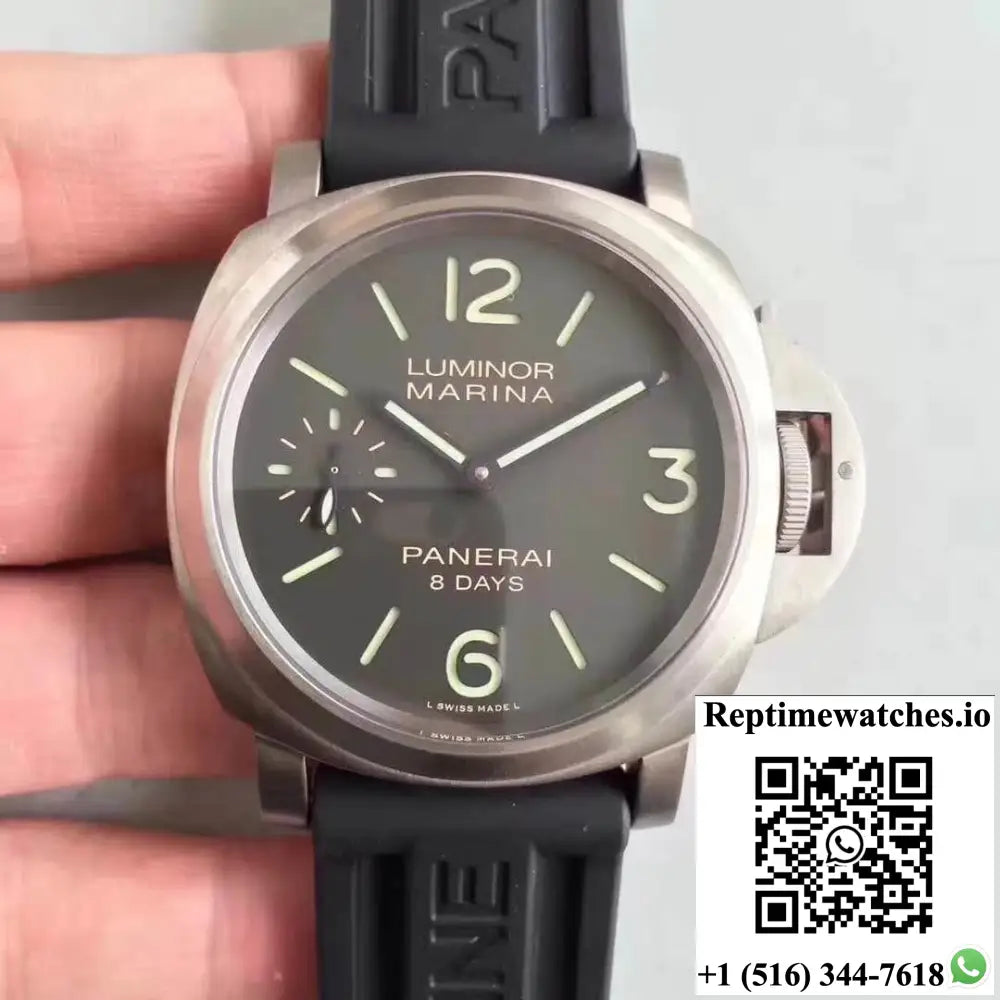 Panerai Luminor PAM510 ZF Factory Superlumed Grey Dial - Watches