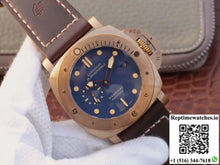 Panerai Luminor Submersible 1950 3 Days Automatic Bronzo PAM671 VS Factory V2 Blue Dial - Watches