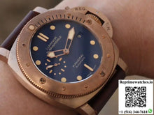 Panerai Luminor Submersible 1950 3 Days Automatic Bronzo PAM671 VS Factory V2 Blue Dial - Watches