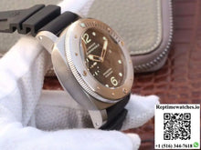 Panerai Luminor Submersible 1950 Amagnetic 3 Days Titanium PAM389 VS Factory V2 Black Dial - Watches