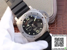 Panerai Luminor Submersible 1950 Amagnetic 3 Days Titanium PAM389 VS Factory V2 Black Dial - Watches