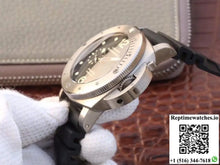 Panerai Luminor Submersible 1950 Amagnetic 3 Days Titanium PAM389 VS Factory V2 Black Dial - Watches