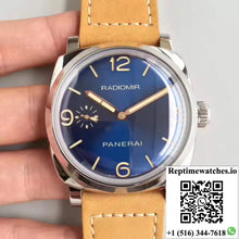 Panerai Radiomir 1940 PAM690 ZF Factory Blue Dial - Watches