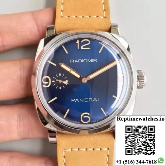 Panerai Radiomir 1940 PAM690 ZF Factory Blue Dial - Watches