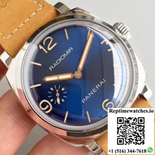 Panerai Radiomir 1940 PAM690 ZF Factory Blue Dial - Watches