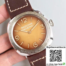 Panerai Radiomir 3 Days Acciaio Brevettato PAM687 ZF Factory Brown Dial - Watches