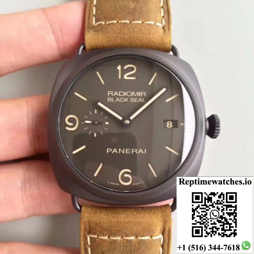 Panerai Radiomir PAM 505 VS Factory Brown Dial - Watches