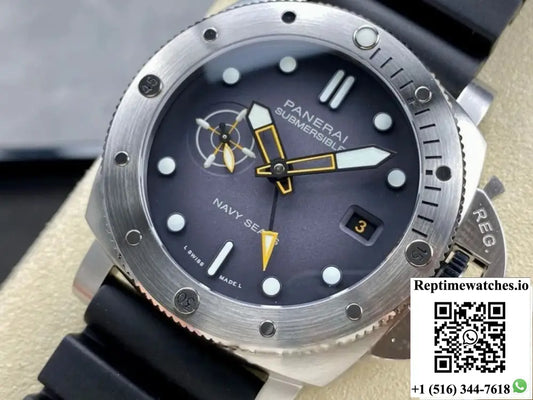 Panerai Submariner PAM01323 VS Factory Rubber Strap