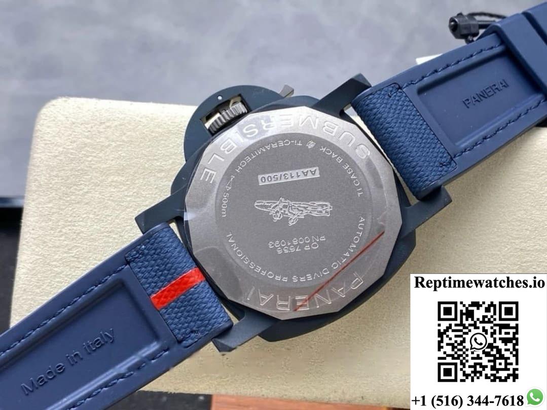 Panerai Submariner Pam01543 Vs Factory Solid Case Back-Rep Time Watches