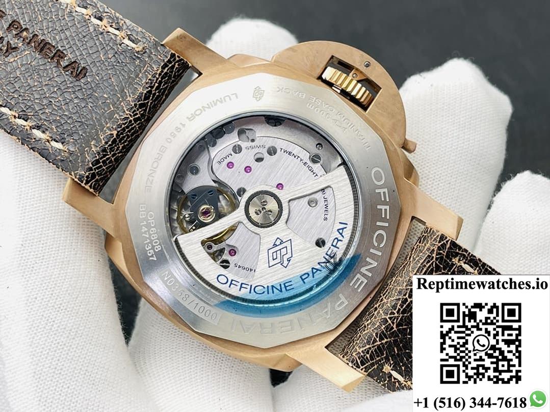 Panerai Submersible Pam00382 Vs Factory Leather Strap-Rep Time Watches
