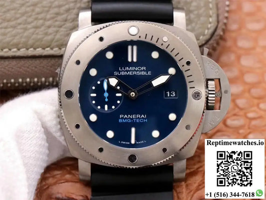 Panerai Submersible PAM00692 VS Factory Blue Dial AI Factory