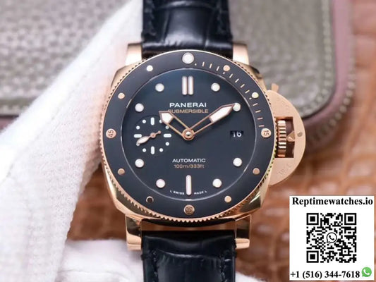 Panerai Submersible PAM00974 VS Factory Rose Gold AI Factory