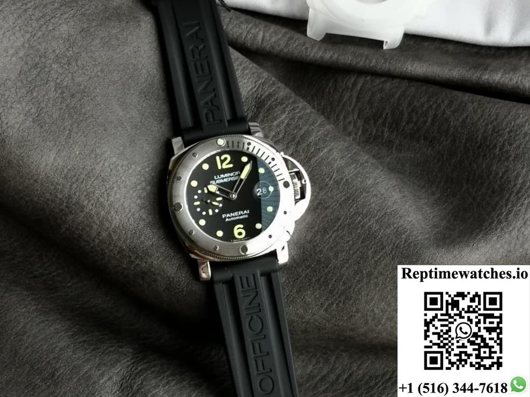 Panerai Submersible Pam01024 Vs Factory Stainless Steel Bezel-Rep Time Watches