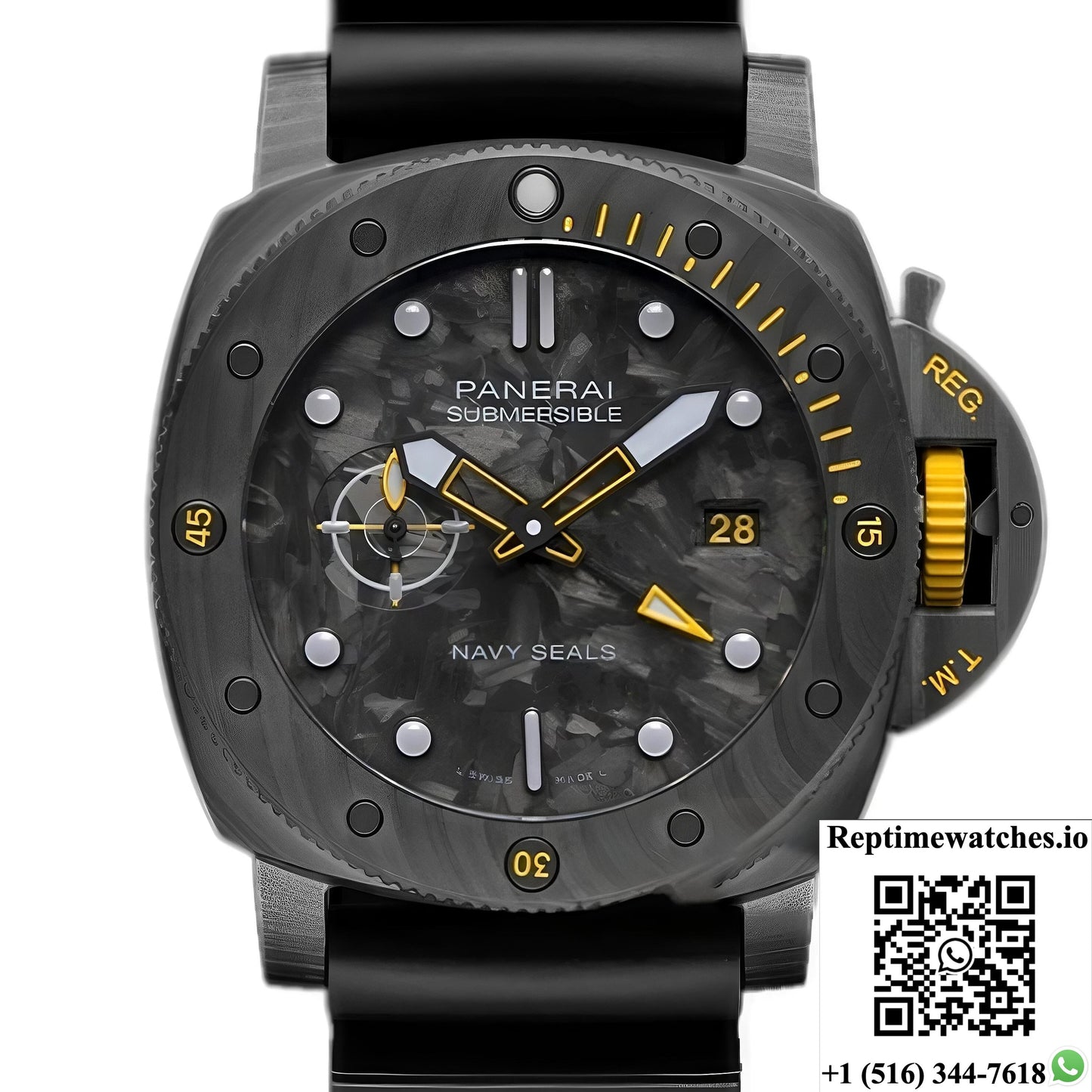 Panerai Submersible Pam01324 Vs Factory Dark Grey Dial-Rep Time Watches