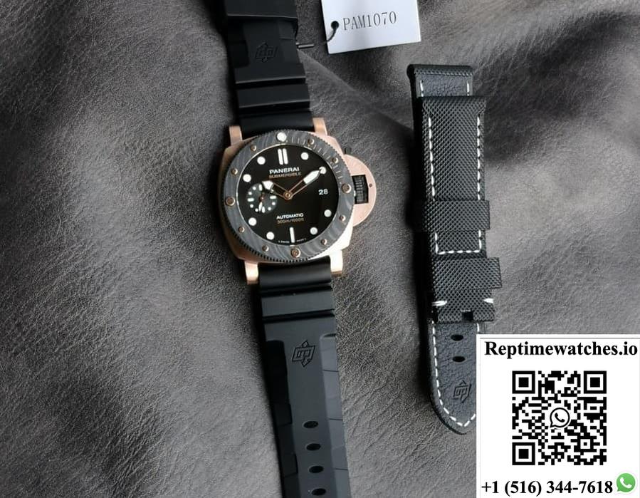 Panerai Submersible Pam02164 Vs Factory Black Dial-Rep Time Watches