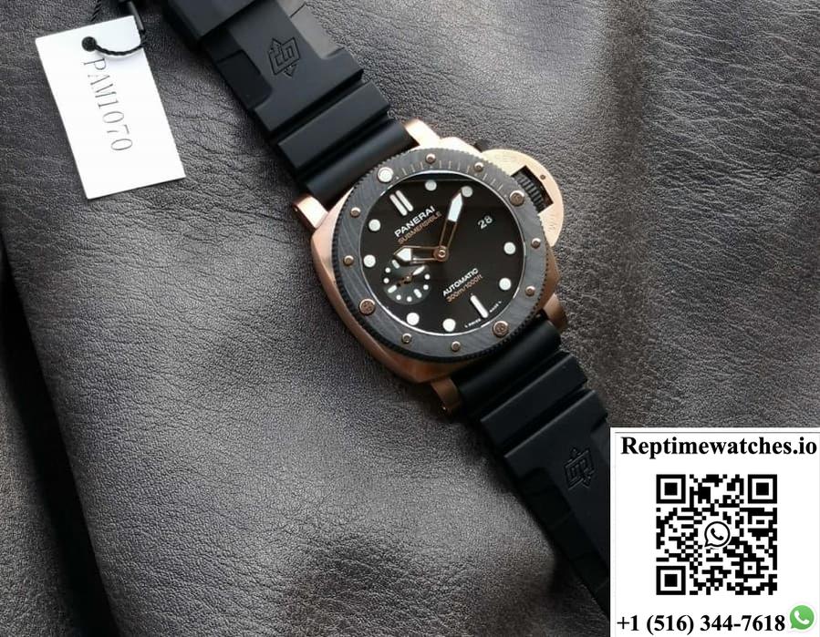 Panerai Submersible Pam02164 Vs Factory Black Dial-Rep Time Watches