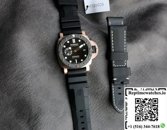 Panerai Submersible PAM02164 VS Factory Black Dial
