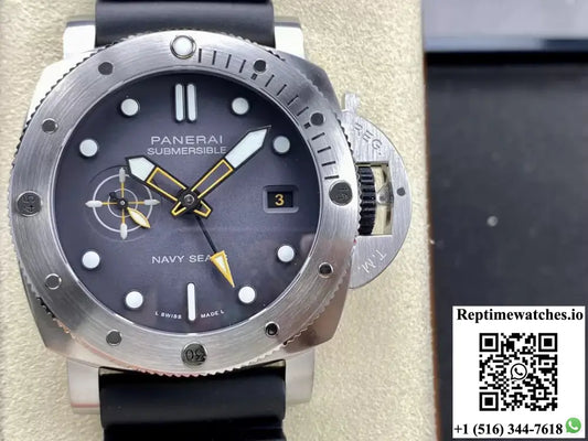 Panerai Submersible PAM1323 VS Factory Gray Dial - Watches