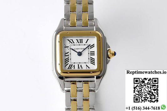 Panthere De Cartier W2Pn0006 22Mm Bv Factory White Dial-Rep Time Watches