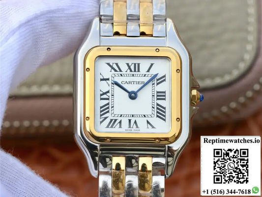 Panthere De Cartier W2PN0007 27MM 8848 Factory White Dial - Watches