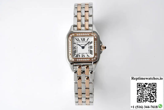 Panthere De Cartier W3PN0006 22MM BV Factory Diamond Bezel - Watches