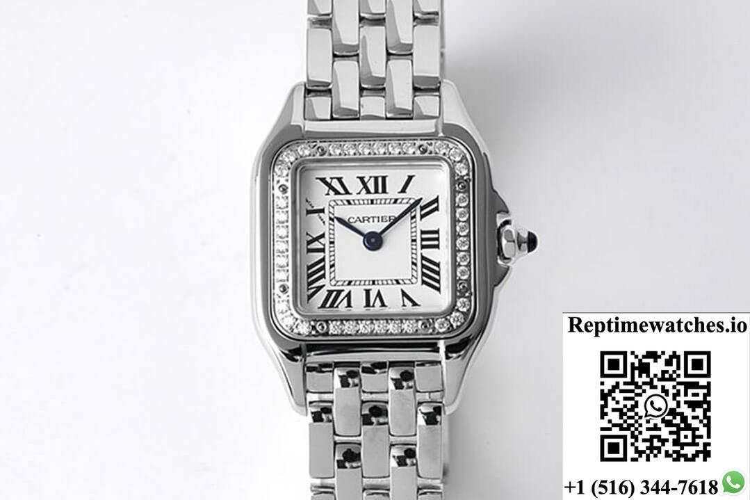 Panthere De Cartier W4Pn0007 22Mm Bv Factory White Dial-Rep Time Watches