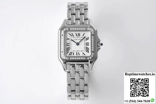 Panthere De Cartier W4PN0008 27MM BV Factory Diamond Bezel - Watches