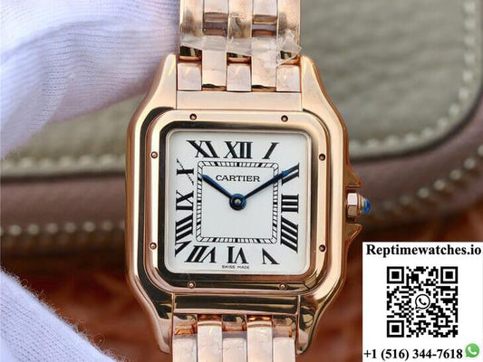 Panthere De Cartier Wgpn0007 27Mm 8848 Factory Rose Gold-Rep Time Watches