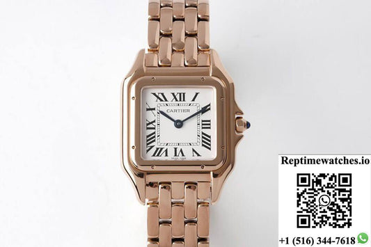 Panthere De Cartier Wgpn0007 27Mm Bv Factory Rose Gold-Rep Time Watches