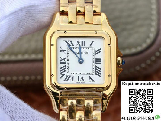 Panthere De Cartier Wgpn0009 27Mm 8848 Factory Yellow Gold-Rep Time Watches