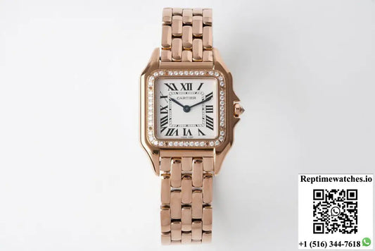 Panthere De Cartier WJPN0009 27MM BV Factory White Dial - Watches