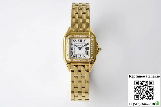 Panthere De Cartier WJPN0015 22MM BV Factory Diamond Bezel - Watches