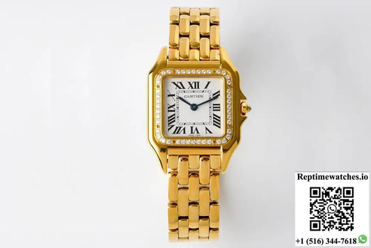 Panthere De Cartier WJPN0016 27MM BV Factory Yellow Gold - Watches