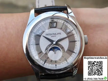 Patek Philippe Annual Calendar 5205G-001 Rhodium Dial - Watches