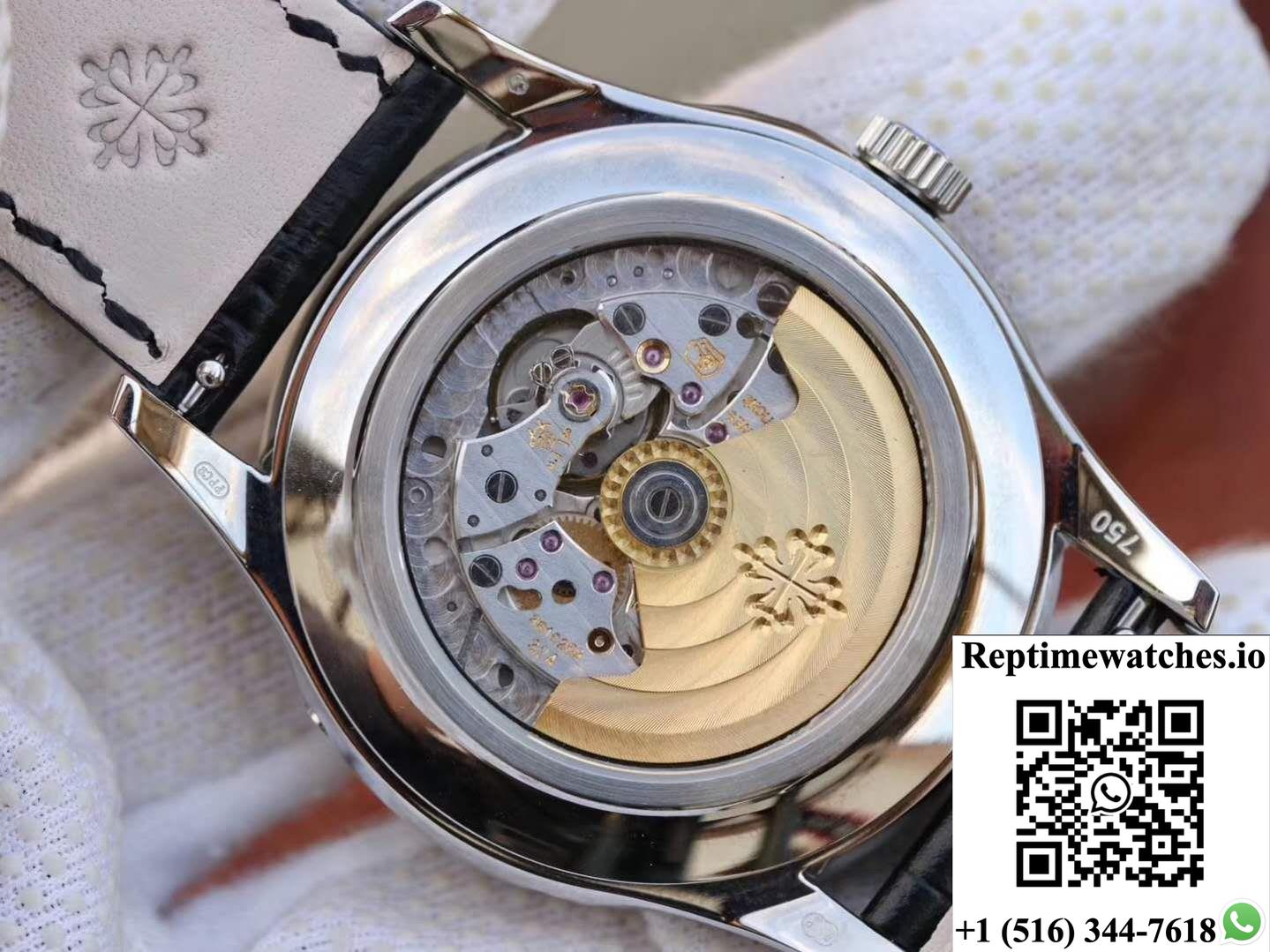 Patek Philippe Annual Calendar 5205G-013 Blue Dial-Rep Time Watches