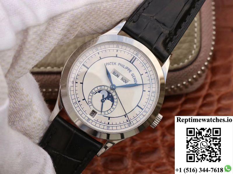 Patek Philippe Annual Calendar 5396G-001 Km Factory White Dial-Rep Time Watches