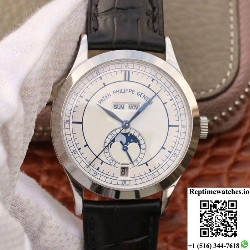 Patek Philippe Annual Calendar 5396G-001 Km Factory White Dial-Rep Time Watches
