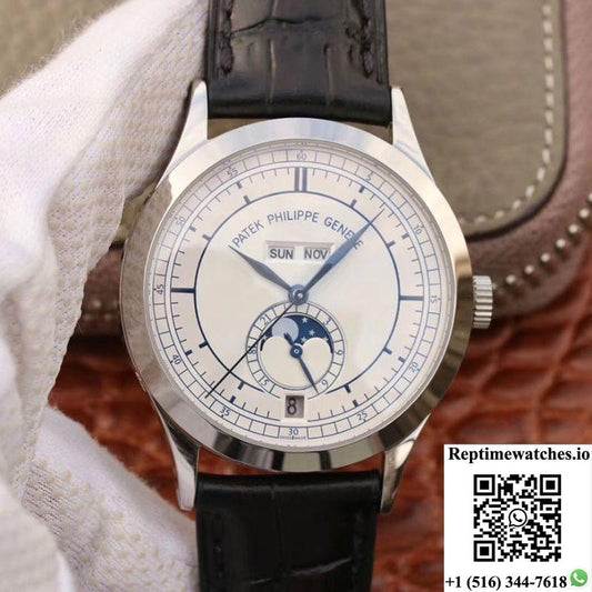 Patek Philippe Annual Calendar 5396G-001 Km Factory White Dial-Rep Time Watches