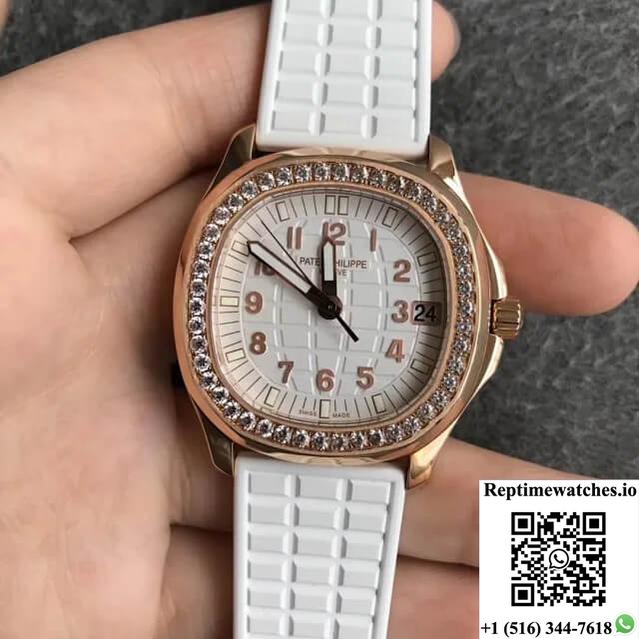 Patek Philippe Aquanaut 5068R-010 Ppf Factory White Dial-Rep Time Watches