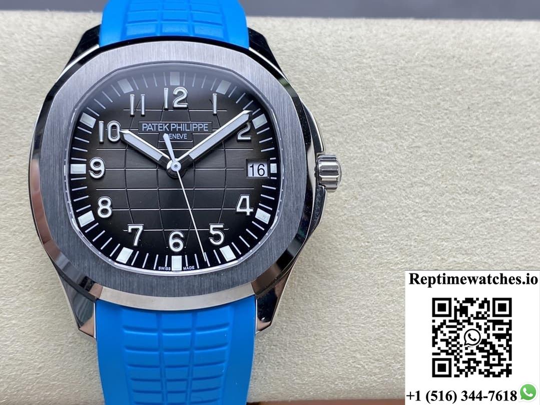 Patek Philippe Aquanaut 5167A-002 3K Factory Embossed Dial-Rep Time Watches