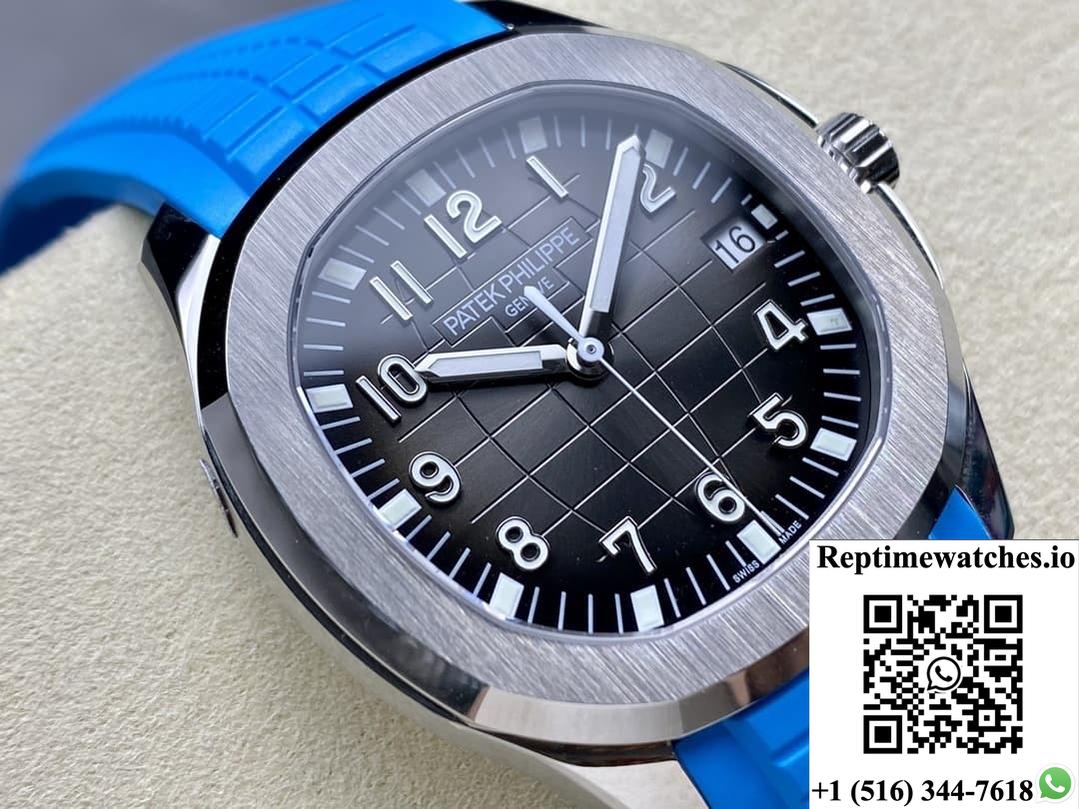 Patek Philippe Aquanaut 5167A-002 3K Factory Embossed Dial-Rep Time Watches