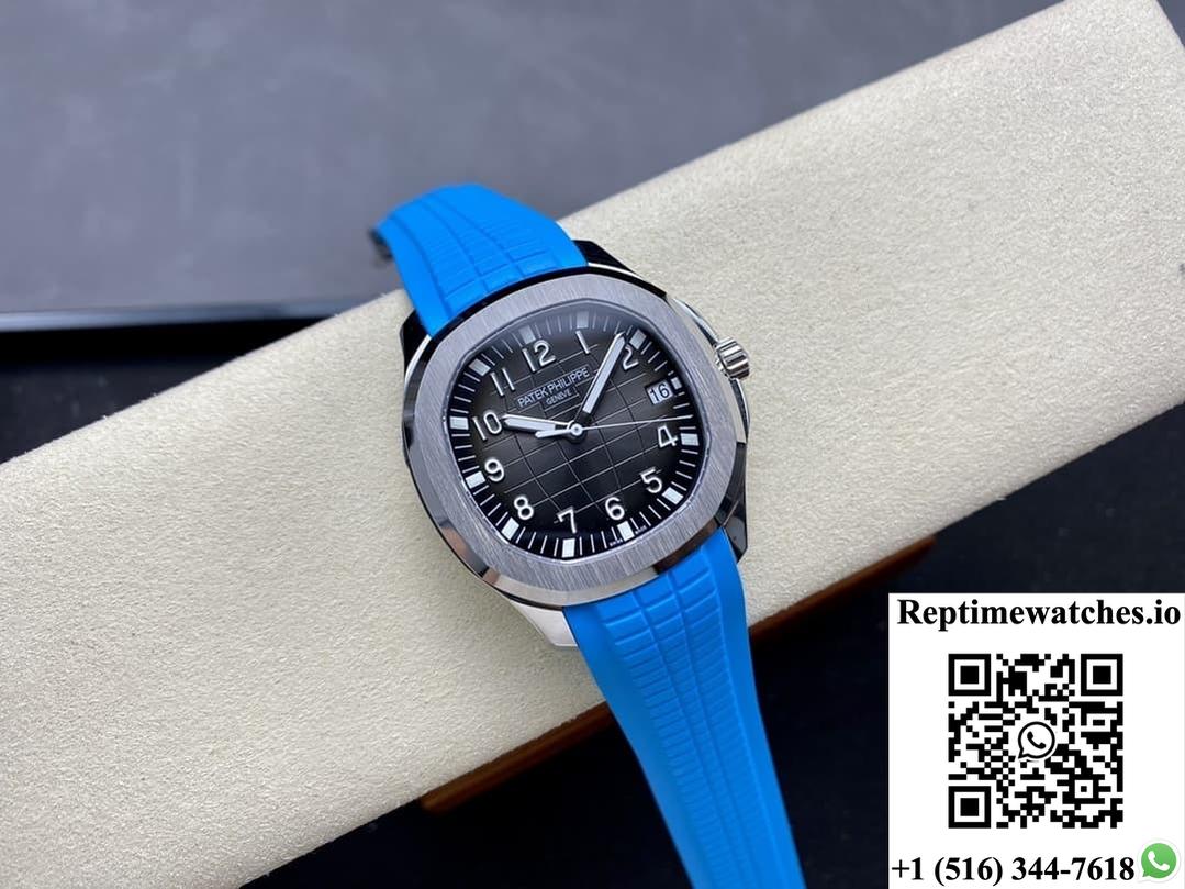 Patek Philippe Aquanaut 5167A-002 3K Factory Embossed Dial-Rep Time Watches